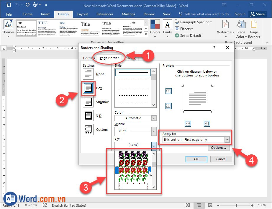 Nếu bạn yêu thích tính năng tự tạo bố cục cho văn bản, thì khung viền của Word là điều không thể thiếu. Đây là một cách đơn giản và tuyệt vời để tạo điểm nhấn cho văn bản của bạn. Xem hình ảnh liên quan để khám phá thêm về các tùy chọn khung viền hấp dẫn này.