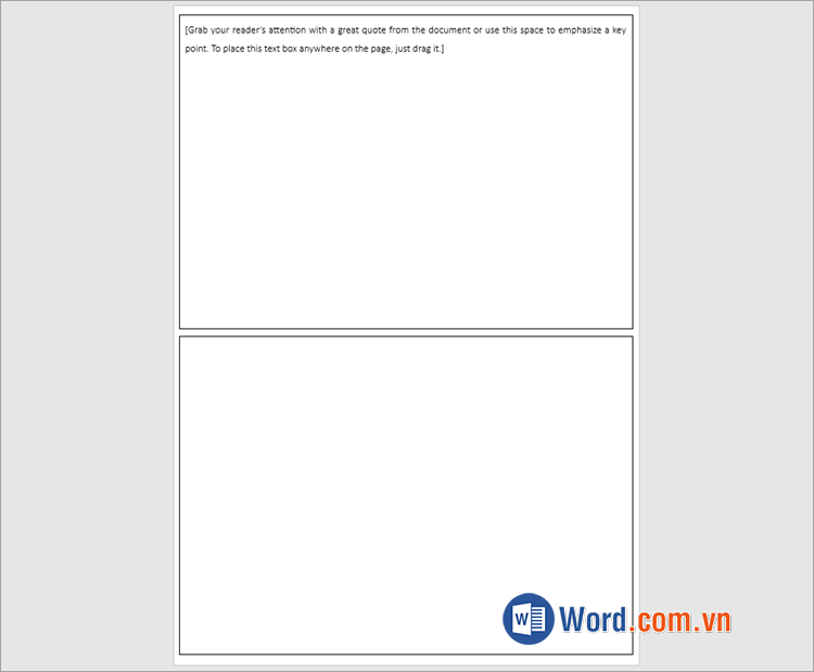 Sao chép và dán thêm một Text Box khác