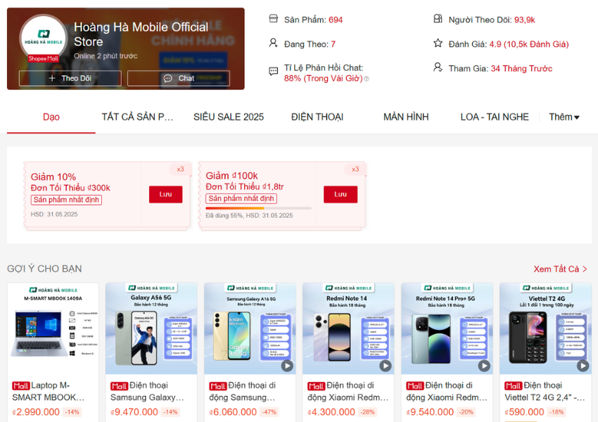 Hoàng Hà Mobile Official