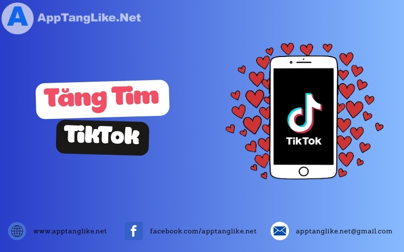 Buff tim tiktok tại AppTangLike