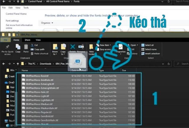Thêm font vào hệ thống